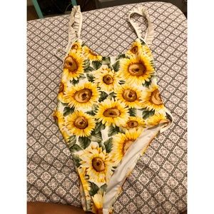 Forever21 Sunflower One Piece